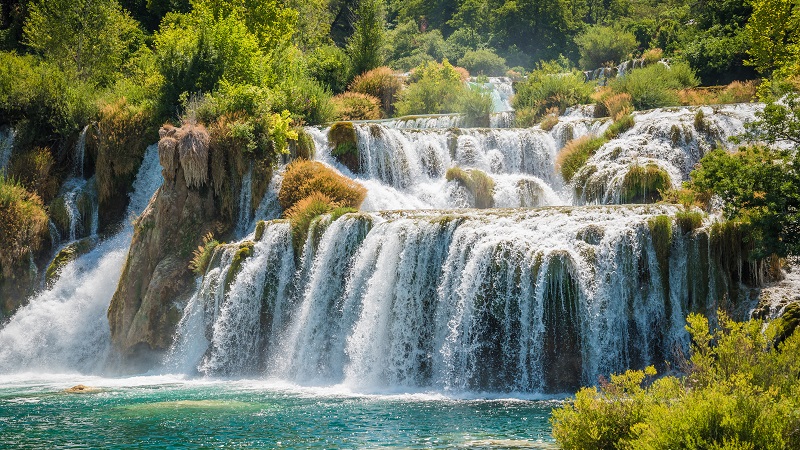 Utflykt 3: Nationalparken Krka samt Sibenik (inkl lunch)